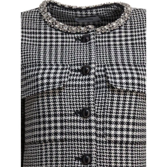 Self-Portrait Houndstooth Blazer tag size 10 Women - Picture 3 of 4